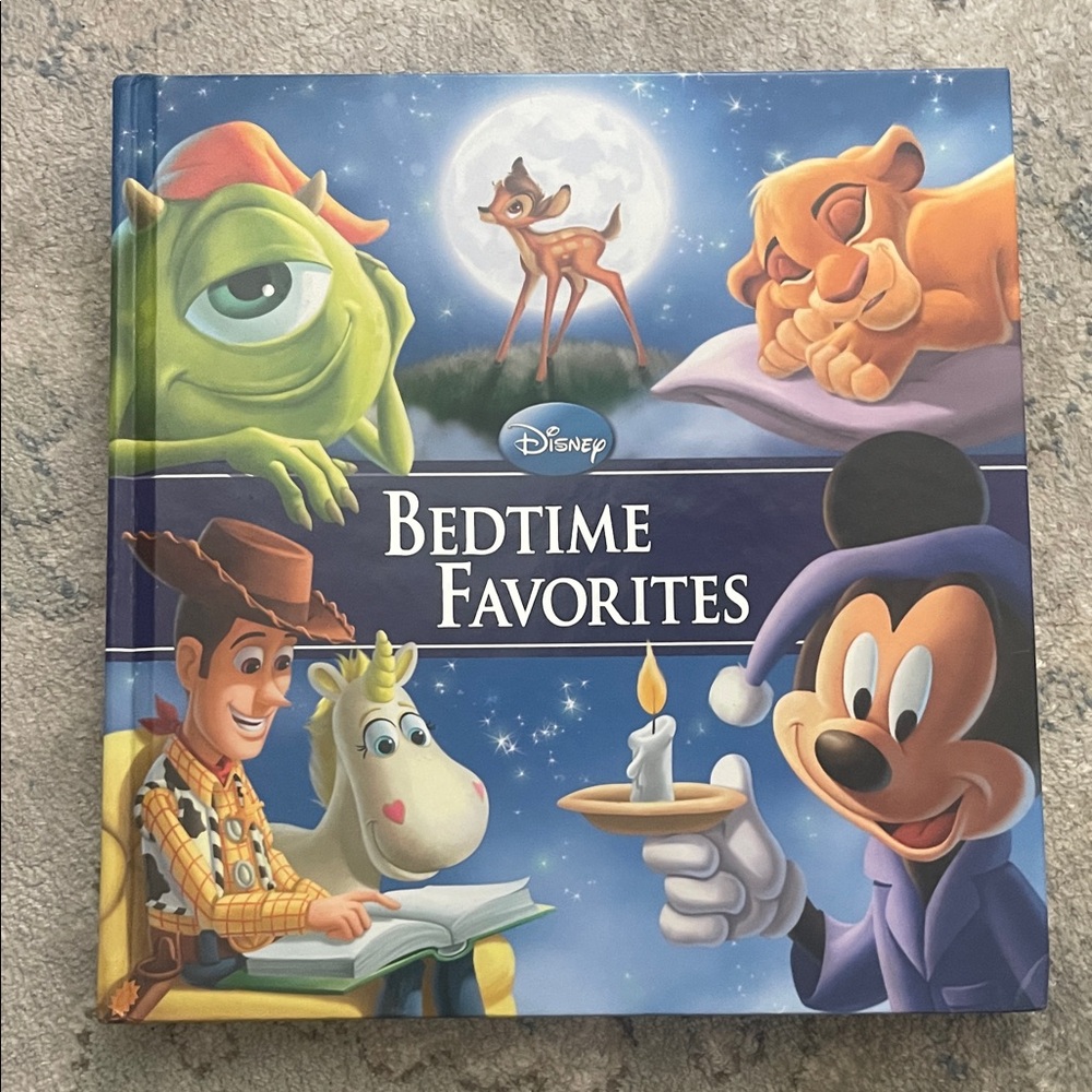 Disney Bedtime Favorites Book - Multicolor Cover